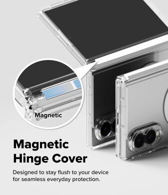 Захисний чохол Ringke Fusion Flap Magnetic для Samsung Galaxy Fold 8 (8800328819368) - Clear