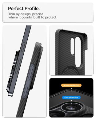 Защитный чехол Spigen AirSkin Aramid (MagFit) для Samsung Galaxy S26 Ultra (S948) ACS11029 - Black