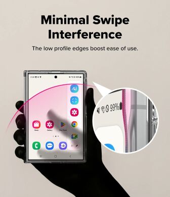 Захисний чохол Ringke Fusion Flap Magnetic для Samsung Galaxy Fold 8 (8800328819368) - Clear