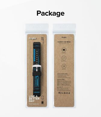 Ремінець Ringke Rubber One Bold Design для годинників з шириною кріплення 20мм (8809919309707) - Camo