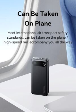 Зовнішній акумулятор Usams CD251 PD20W (20000mAh) - Black