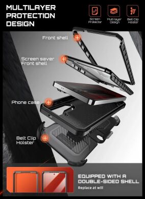 Защитный чехол Supcase Unicorn Beetle Pro MagSafe для Samsung Galaxy S26 Plus (S947) 843439161047 - Black