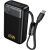 Внешний акумулятор Hoco Q53 Skillful PD65W (12000mAh) - Black