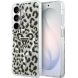 Защитный чехол Guess IML Leopard Print Triangle MagSafe для Samsung Galaxy S26 (S942) GUHMS26SHLEGTGLK - Black. Фото 1 из 9