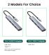 USB HUB UGREEN CM473 4 in 1 Type-C to 4USB 3.0 - Space Gray. Фото 8 из 10