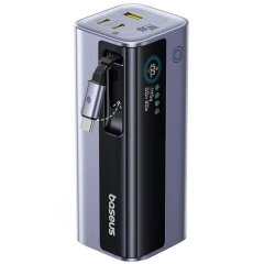 Внешний аккумулятор Baseus EnerGeek GR11 200W (25000mAh) + кабель Type-C - Grey