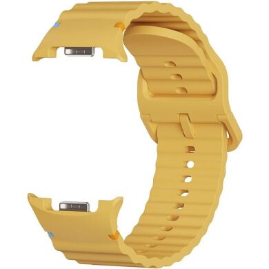 Ремешок KALEBOL Silicone Strap для Samsung Galaxy Watch 8 (40/44mm) / 8 Classic - Yellow