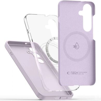 Защитный чехол Tech-Protect Liquid Silicone MagSafe для Samsung Galaxy S25 Edge (S937) - Mauve