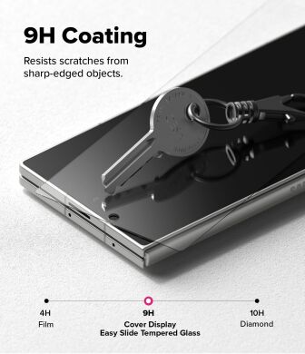 Комплект захисних стекол (2шт) Ringke Easy Slide Tempered Glass для Samsung Galaxy Fold 7 (8800293855460) - Clear