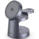 Беспроводное зарядное устройство Tech-Protect 3 in 1 A48 (25W) - Dark Grey. Фото 2 из 10