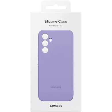 Захисний чохол Silicone Case для Samsung Galaxy A54 (A546) EF-PA546TVEGRU - Blueberry