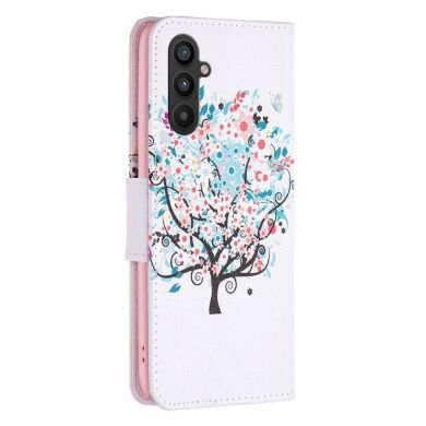 Чохол-книжка Deexe Color Wallet для Samsung Galaxy A34 (A346) - Flower Tree