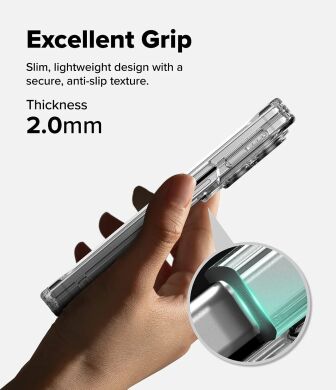 Захисний чохол Ringke Fusion Flap Magnetic для Samsung Galaxy Fold 8 (8800328819368) - Clear