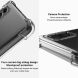 Защитный чехол IMAK Airbag MAX Case для Samsung Galaxy A04 (A045) - Transparent Black. Фото 7 из 9