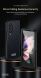 Защитный чехол SULADA Leather Case (FF) для Samsung Galaxy Fold 4 - Black. Фото 3 из 12