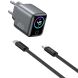Сетевое зарядное устройство WIWU CHG500 Voyager PD45W (Type-C) + кабель Type-C to Type-C - Grey. Фото 2 из 8