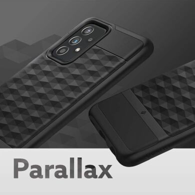 Захисний чохол Spigen (SGP) Caseology Parallax для Samsung Galaxy A52 (A525) / A52s (A528) - Matte Black