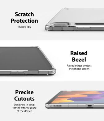 Захисний чохол Ringke T Fusion для Samsung Galaxy Tab S7 (T870/875) / S8 (X700/706) 8809758101616 - Clear
