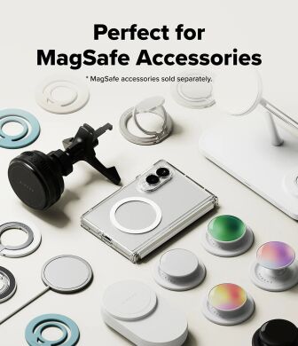 Захисний чохол Ringke Fusion Flap Magnetic для Samsung Galaxy Fold 8 (8800328819368) - Clear