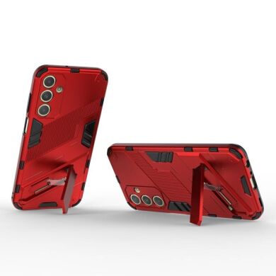 Защитный чехол Deexe Bibercas для Samsung Galaxy A25 (A256) - Red
