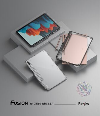 Захисний чохол Ringke T Fusion для Samsung Galaxy Tab S7 (T870/875) / S8 (X700/706) 8809758101616 - Clear