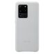 Чехол Leather Cover для Samsung Galaxy S20 Ultra (G988) EF-VG988LSEGRU - Grayish White. Фото 1 из 4