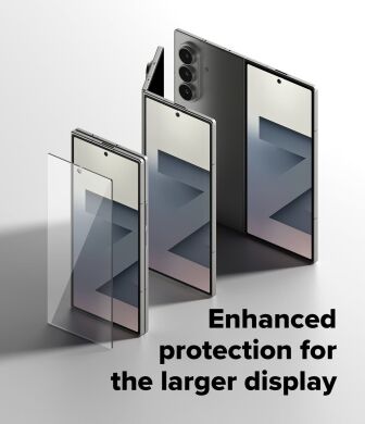 Комплект захисних стекол (2шт) Ringke Easy Slide Tempered Glass для Samsung Galaxy Fold 7 (8800293855460) - Clear