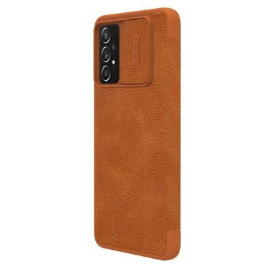 Чехол-книжка NILLKIN Qin Pro для Samsung Galaxy A73 (A736) - Brown