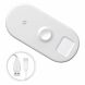 Беспроводное зарядное устройство BASEUS Smart 3 in 1 Wireless Charger - White. Фото 1 из 13