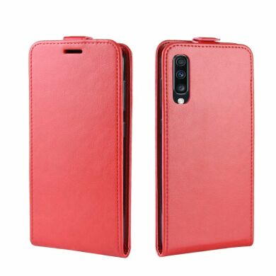 Чехол Deexe Flip Case для Samsung Galaxy A70 (A705) - Red