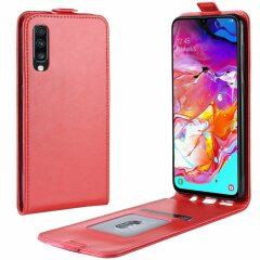 Чохол Deexe Flip Case для Samsung Galaxy A70 (A705) - Red