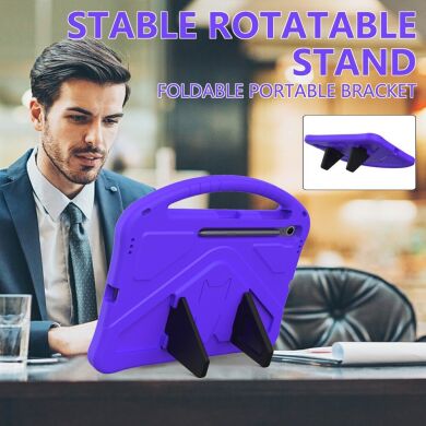 Чехол Deexe KickStand Cover для Samsung Galaxy Tab S10 FE Plus - Purple