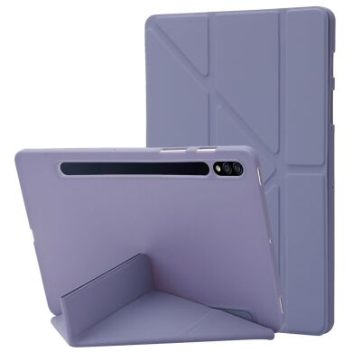 Чехол Deexe Origami Series для Samsung Galaxy Tab S9 Plus (X810/816) - Purple