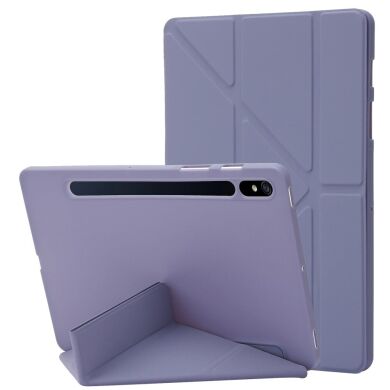 Чехол Deexe Origami Series для Samsung Galaxy Tab S9 (X710/716) - Purple