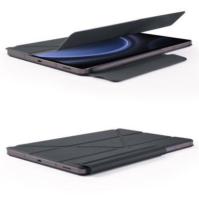 Чeхол Deexe Origami Series для Samsung Galaxy Tab S9 / S9 FE / S10 FE (X710/716/510/516/520/526) - Black