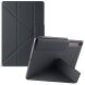 Чeхол Deexe Origami Series для Samsung Galaxy Tab S9 / S9 FE / S10 FE (X710/716/510/516/520/526) - Black. Фото 1 из 12