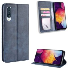 Чохол Deexe Retro Style для Samsung Galaxy A50 (A505) / A30s (A307) / A50s - Blue