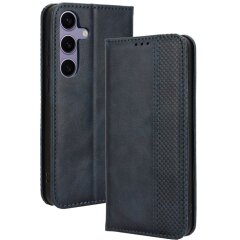 Чехол Deexe Retro Style для Samsung Galaxy S25 FE (S731) - Blue