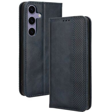 Чехол Deexe Retro Style для Samsung Galaxy S25 FE (S731) - Blue