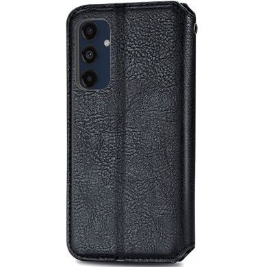 Чохол Deexe Rhombus Wallet для Samsung Galaxy A16 (A165) - Black