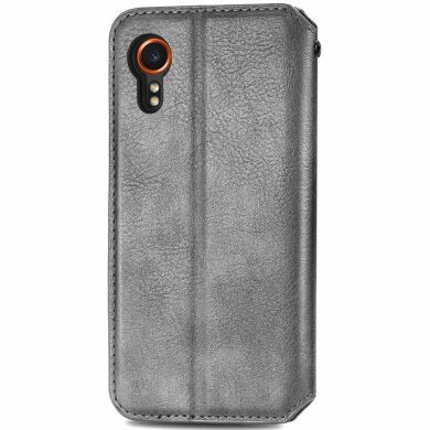 Чохол Deexe Rhombus Wallet для Samsung Galaxy Xcover 7 (G556) - Grey