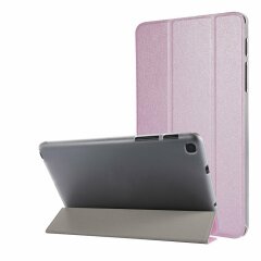 Чохол Deexe Silk Texture для Samsung Galaxy Tab A 8.0 2019 (T290/295) - Pink