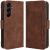 Чехол Deexe Wallet Stand для Samsung Galaxy A35 (A356) - Brown