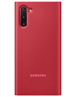 Чехол-книжка Clear View Cover для Samsung Galaxy Note 10 (N970) EF-ZN970CREGRU - Red