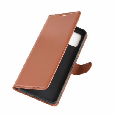 Чохол-книжка Deexe Book Type для Samsung Galaxy A21s (A217) - Brown