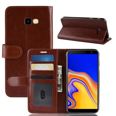 Чохол-книжка Deexe Book Type для Samsung Galaxy J4+ (J415), Brown
