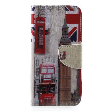 Чохол-книжка Deexe Color Wallet для Samsung Galaxy A6 2018 (A600), London City