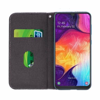 Чохол-книжка Deexe Glittery Crocodile для Samsung Galaxy A50 (A505) / A30s (A307) / A50s (A507) - Purple