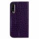 Чохол-книжка Deexe Glittery Crocodile для Samsung Galaxy A50 (A505) / A30s (A307) / A50s (A507) - Purple