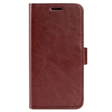 Чехол-книжка Deexe Wallet Style для Samsung Galaxy A03 (A035) - Brown